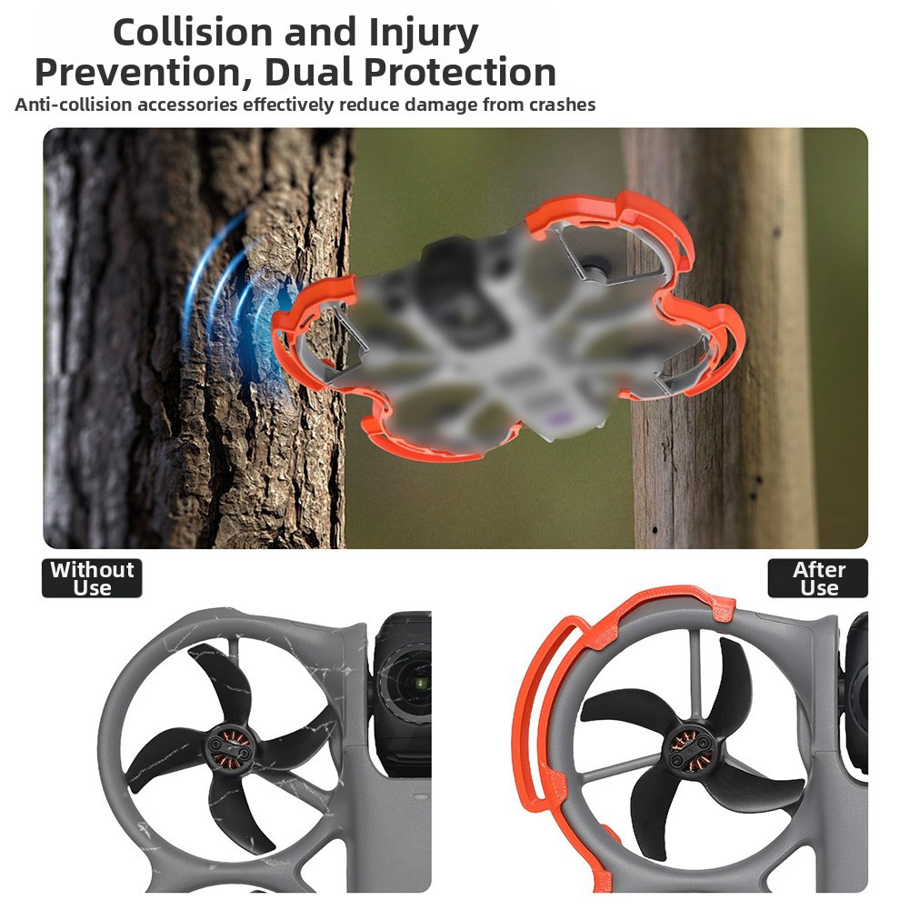 Drone Propeller Guard - Pour DJI Avata 360, anneau anti-collision