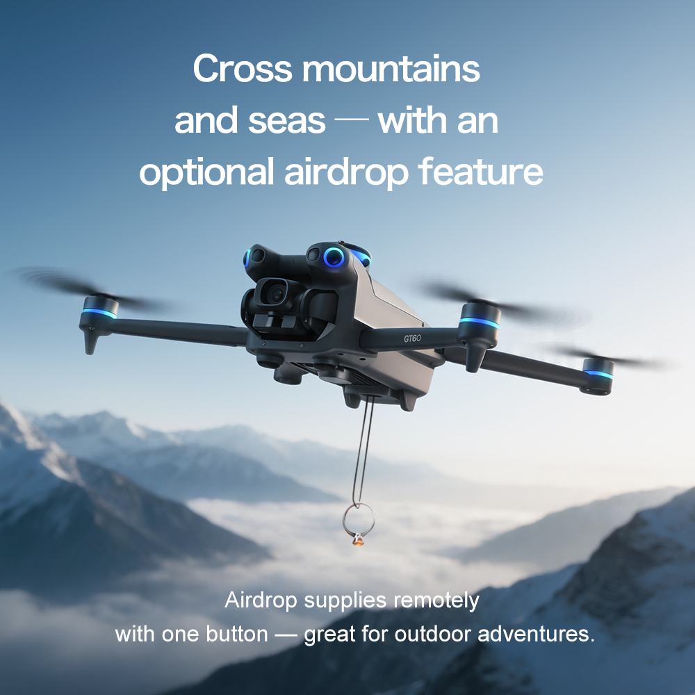 Drone Quadricoptère RC Pliable - Drone Gps Mount avis et prix